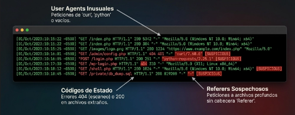 Qué es una web shell y cómo detectar una en tu web: Análisis de tráfico y logs
